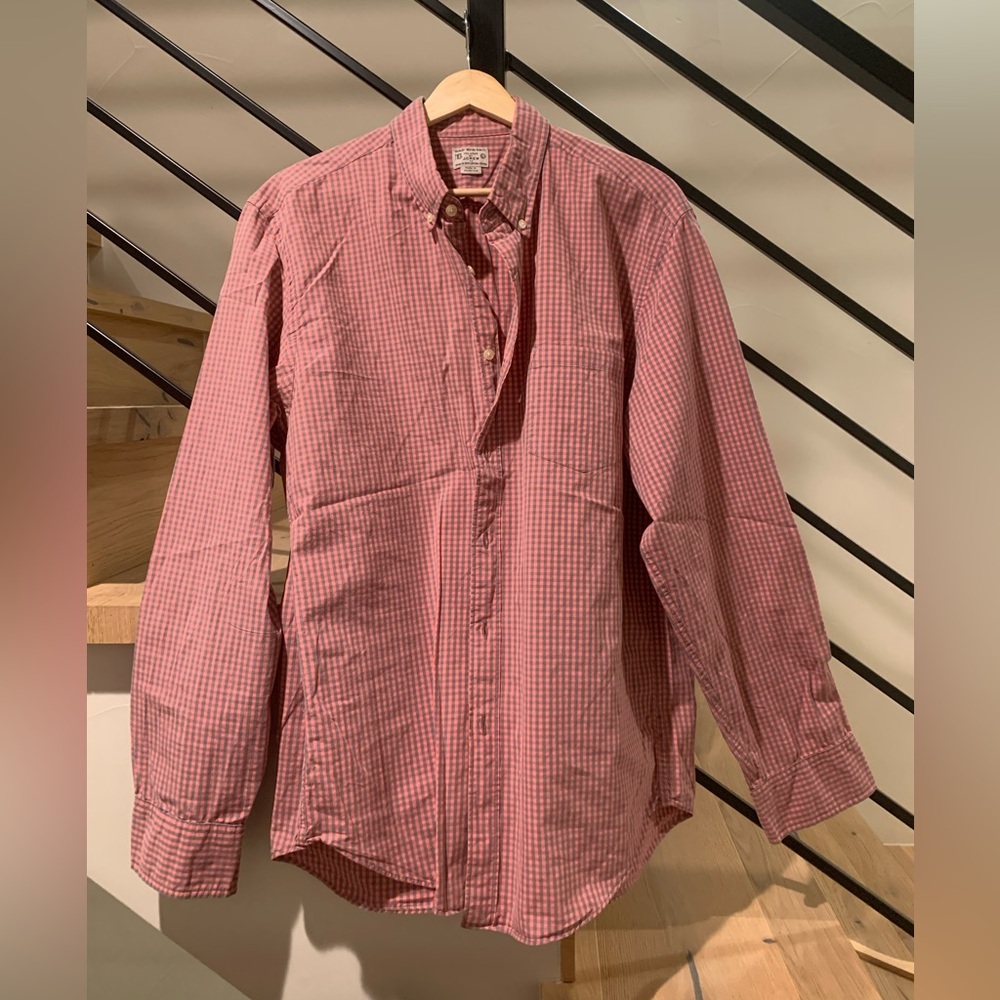J. Crew: Slim fit cotton oxford shirt Large
